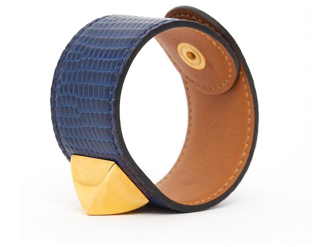 Hermès Hundehalsband Medor Edelblau Dunkelblau - Ansicht 3