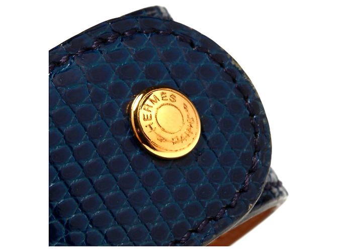 Hermès Hundehalsband Medor Edelblau Dunkelblau - Ansicht 7
