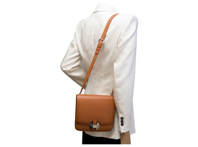 Hermès Borsa Hermes 2002 in Pelle Dorata - 101272 D'oro - vista 12