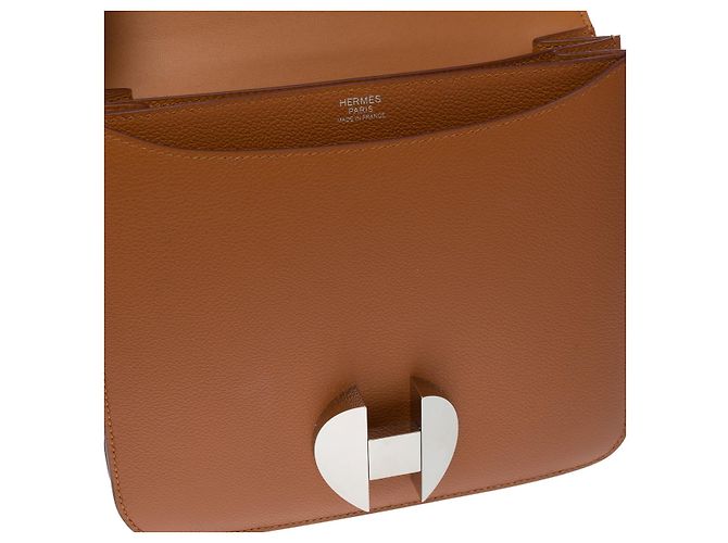 Hermès Borsa Hermes 2002 in Pelle Dorata - 101272 D'oro - vista 5