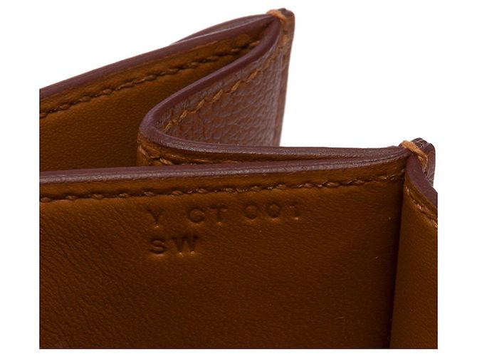Hermès Borsa Hermes 2002 in Pelle Dorata - 101272 D'oro - vista 7