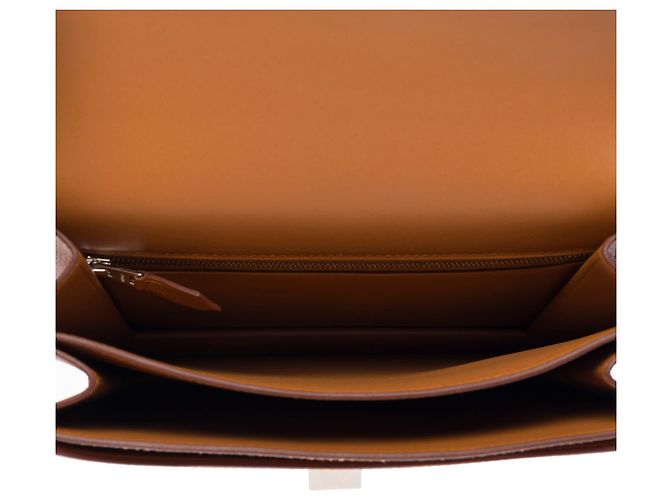 Hermès Borsa Hermes 2002 in Pelle Dorata - 101272 D'oro - vista 8