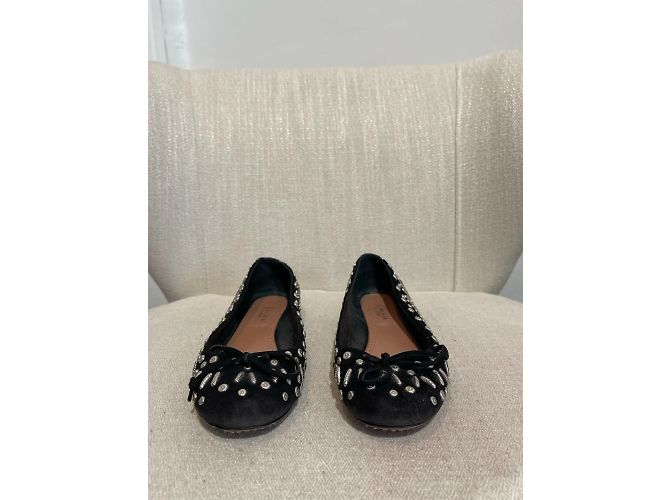 Alaïa Bailarinas ALAIA T.EU 35 de ante Negro - vista 2