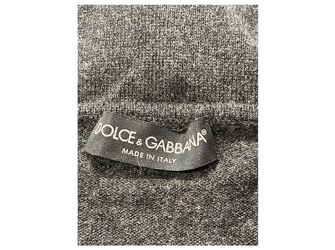 DOLCE & GABBANA Strickwaren T.IT 38 Kaschmir Grau - Ansicht 4