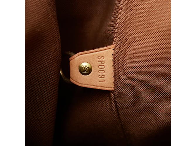 Abbesses Louis Vuitton Monogramma Badesse M45257 Marrone - vista 10