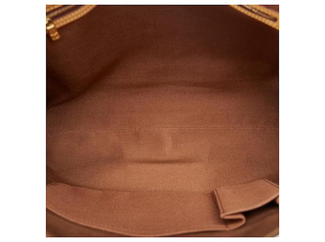 Abbesses Louis Vuitton Monogramma Badesse M45257 Marrone - vista 7