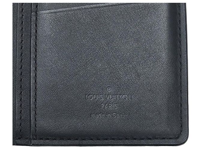 Louis Vuitton Cartera Damier Infini Brazza N63010 Negro - vista 8