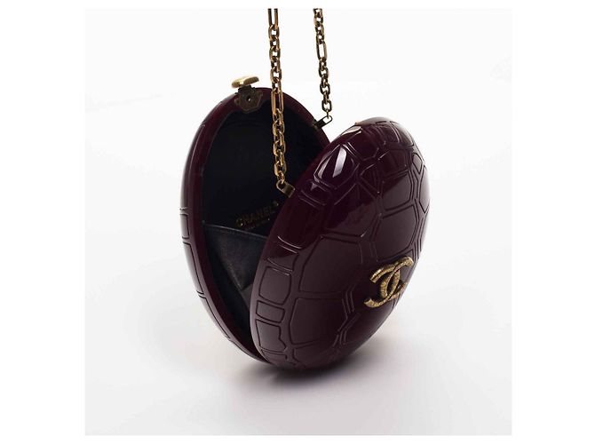 Incredibile borsa Chanel Turtle Limited Porpora - vista 10