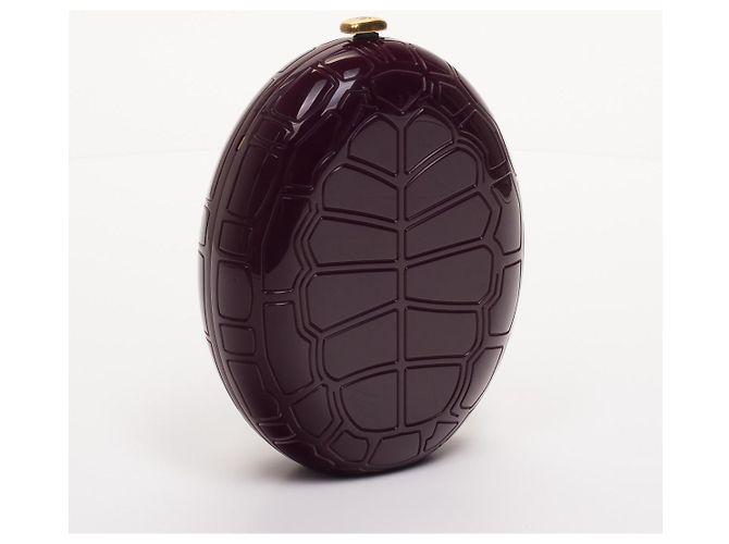 Incredibile borsa Chanel Turtle Limited Porpora - vista 4