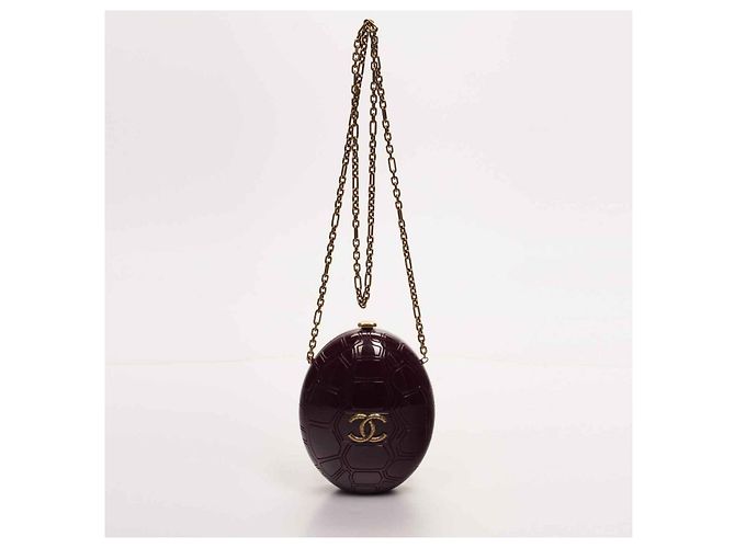 Incredibile borsa Chanel Turtle Limited Porpora - vista 6