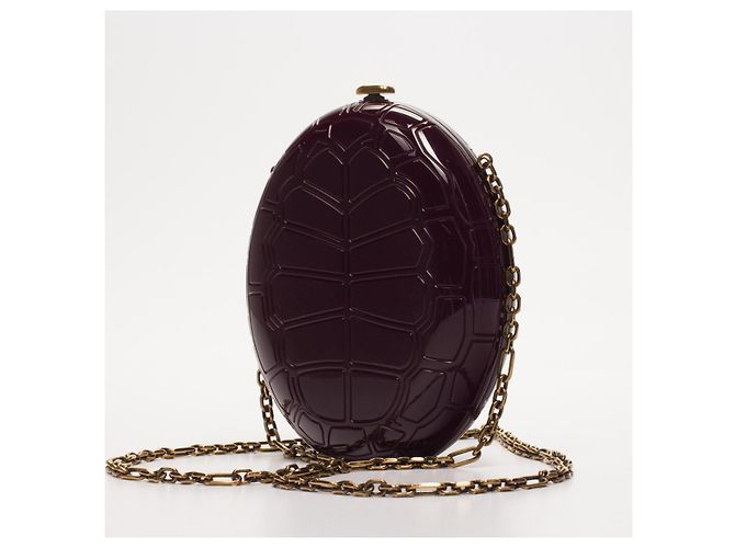Incredibile borsa Chanel Turtle Limited Porpora - vista 7