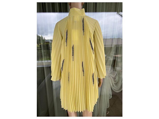 Vestido Christine Plissé Amarelo Day Birger & Mikkelsen - vista 2