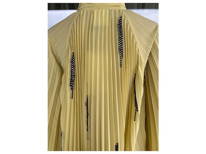 Vestido Christine Plissé Amarelo Day Birger & Mikkelsen - vista 5