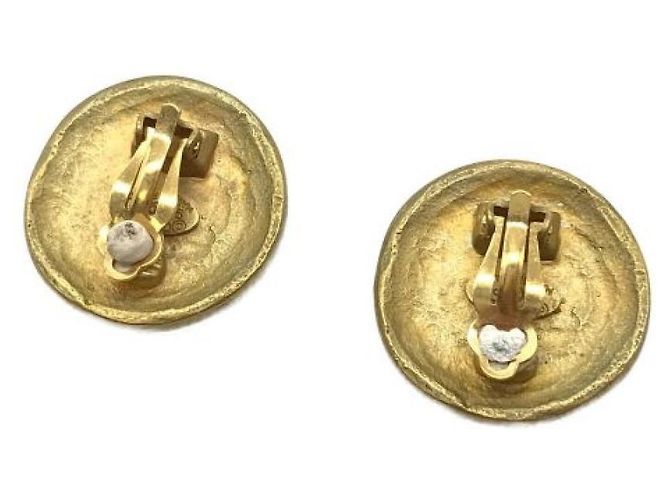 ***Orecchini vintage CHANEL con marchio cocco D'oro - vista 5