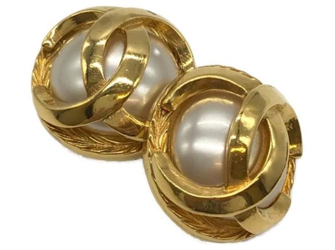***Orecchini CHANEL con marchio cocco D'oro - vista 2