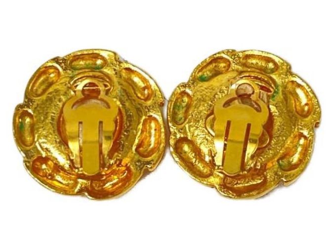 ***CHANEL Perlenohrringe Golden - Ansicht 2