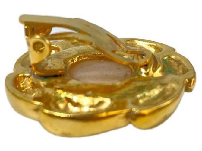 ***CHANEL Perlenohrringe Golden - Ansicht 4