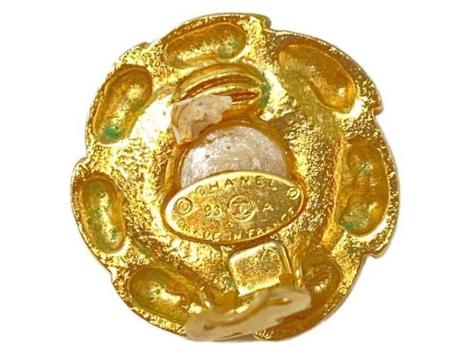 ***CHANEL Perlenohrringe Golden - Ansicht 6