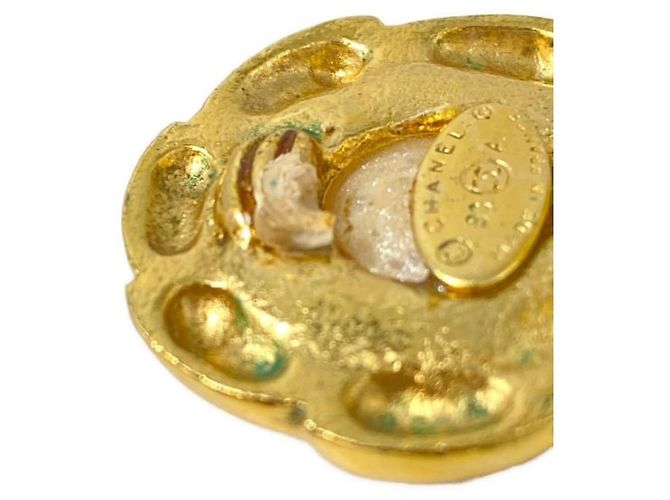 ***CHANEL Perlenohrringe Golden - Ansicht 7