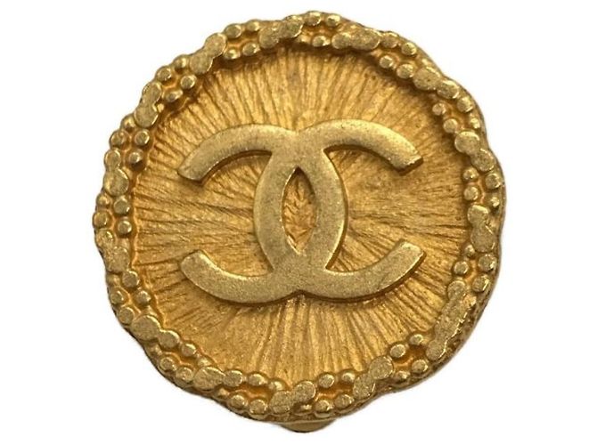 ***CHANEL Coco Mark Runde Ohrringe Golden - Ansicht 3
