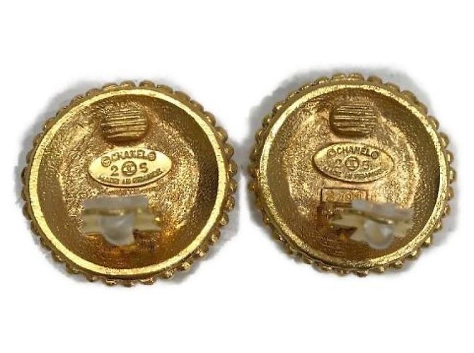 ***Orecchini CHANEL con motivo di perle D'oro - vista 2