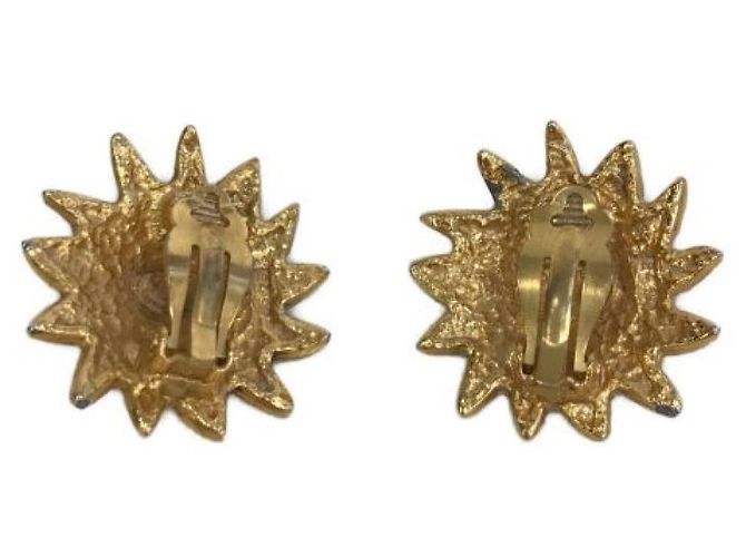 ***Orecchini CHANEL motivo leone D'oro - vista 2