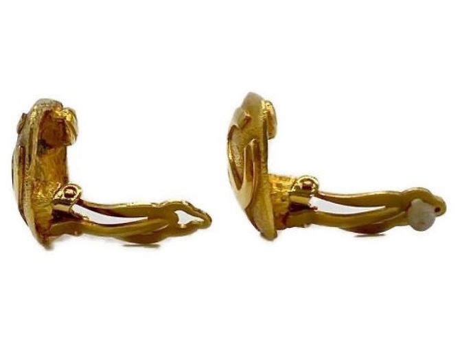 ***CHANEL antike Ohrringe Golden - Ansicht 3