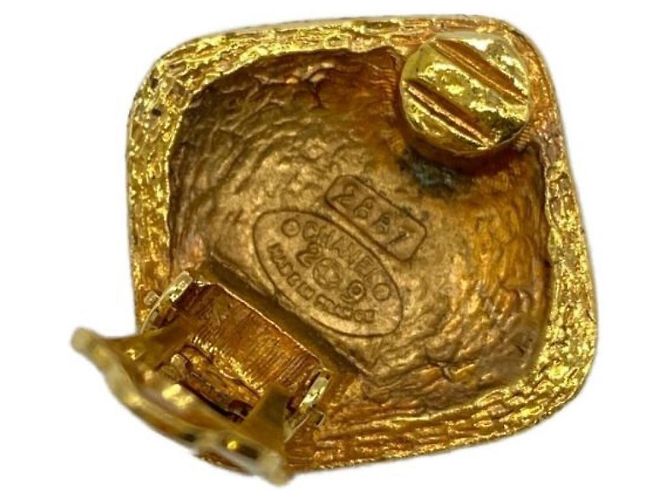 ***CHANEL antike Ohrringe Golden - Ansicht 5