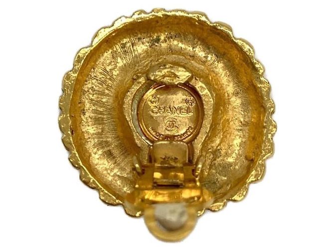 ***CHANEL Orecchini di perle finte 2Impostato P D'oro - vista 4