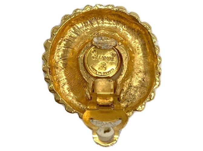 ***CHANEL Orecchini di perle finte 2Impostato P D'oro - vista 8