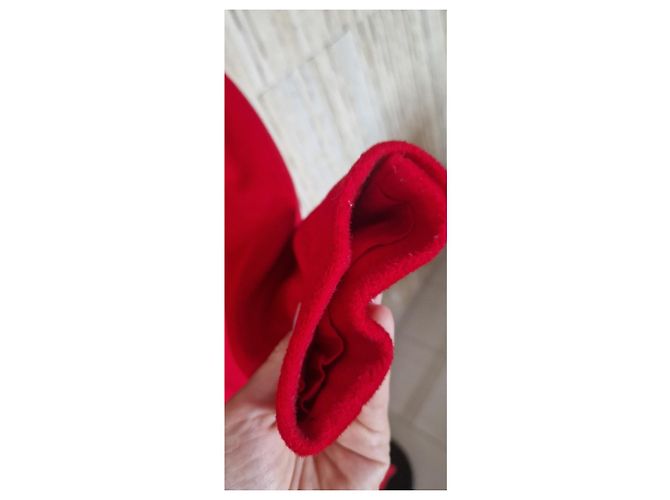 Abrigo de lana rojo Reiss Roja - vista 3