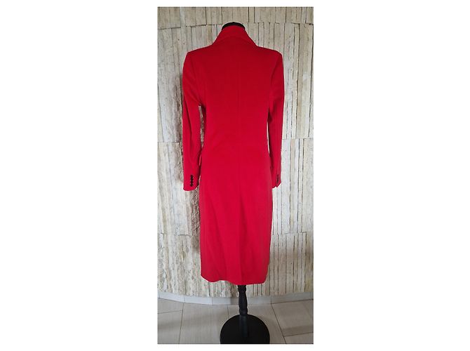 Abrigo de lana rojo Reiss Roja - vista 6