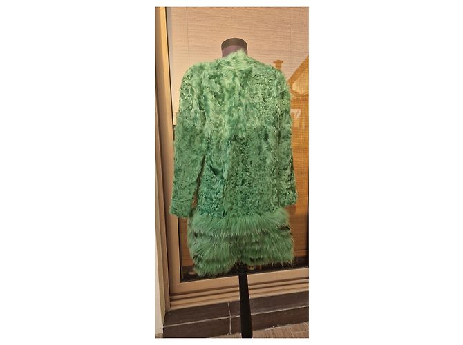 Red Valentino Pelliccia verde Valentino - vista 5