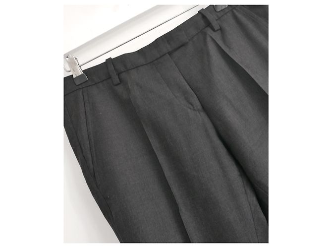 Graue, kurze Hose von Isabel Marant Anthrazitgrau - Ansicht 2