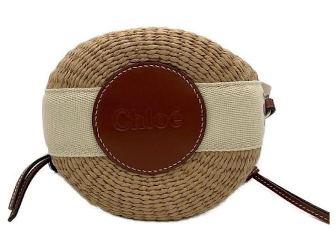 Chloé ***Borsa piccola con cestino Chloe Beige - vista 4