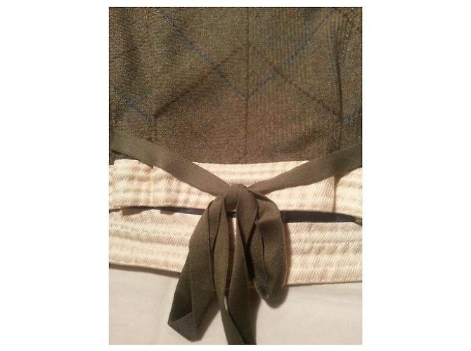 Louis Vuitton Check Jacket Light Khaki Heather Wool - view 6