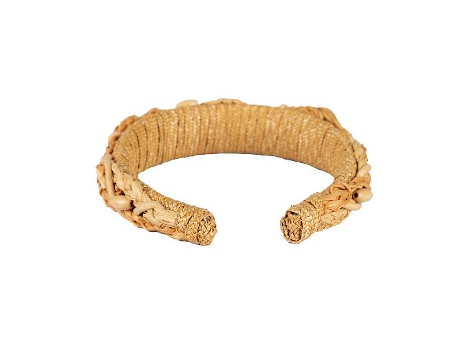 Autre Marque Bast-Haarband der Collection Privée Sand - Ansicht 3