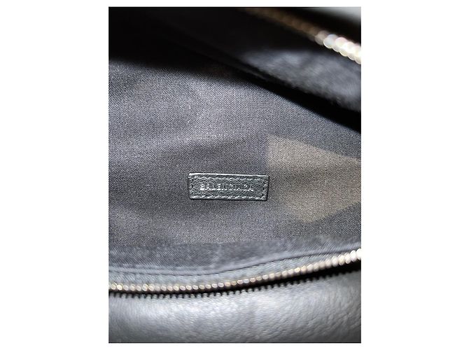 Marsupio Palm Angels in pelle nera Nero - vista 13