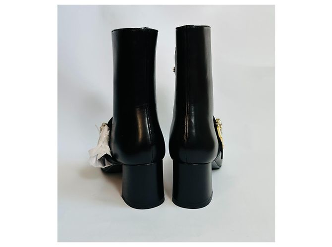 Stivaletti Aigner in pelle nera Nero - vista 5