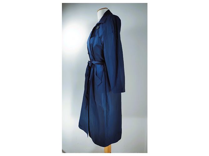 Gabardina Ganni Azul - vista 2