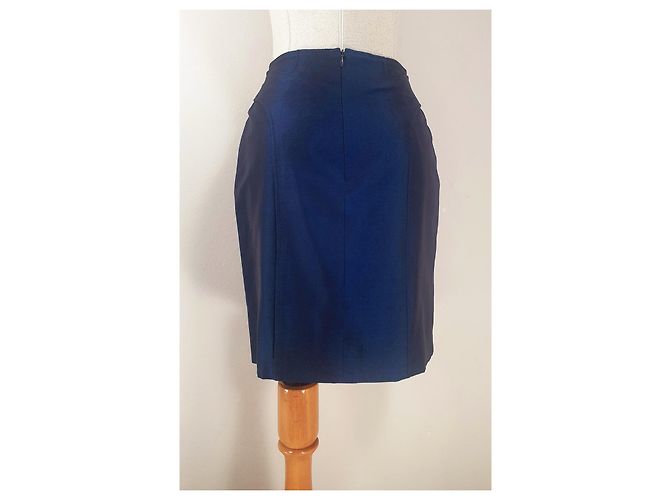 Falda azul Thierry Mugler - vista 3