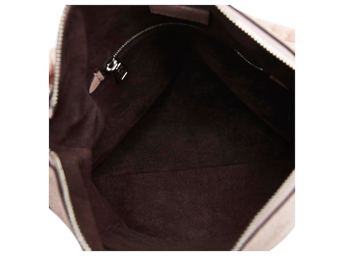 Louis Vuitton monogramma rosa Mahina Babylone catena BB - vista 5