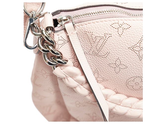 Louis Vuitton monogramma rosa Mahina Babylone catena BB - vista 9