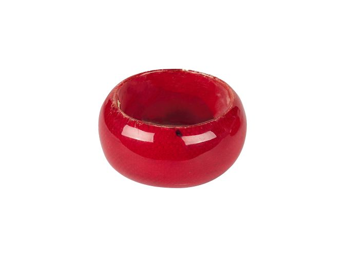 Autre Marque Conjunto de pulseras de plexiglás de Private Collection Roja - vista 2