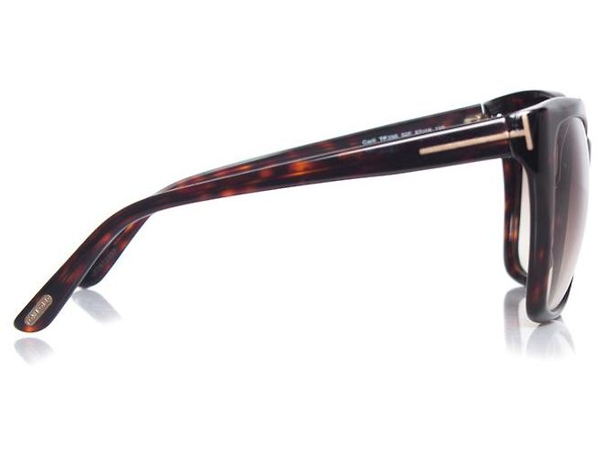 Tom Ford, Occhiali da sole Carli oversize marroni Marrone - vista 3
