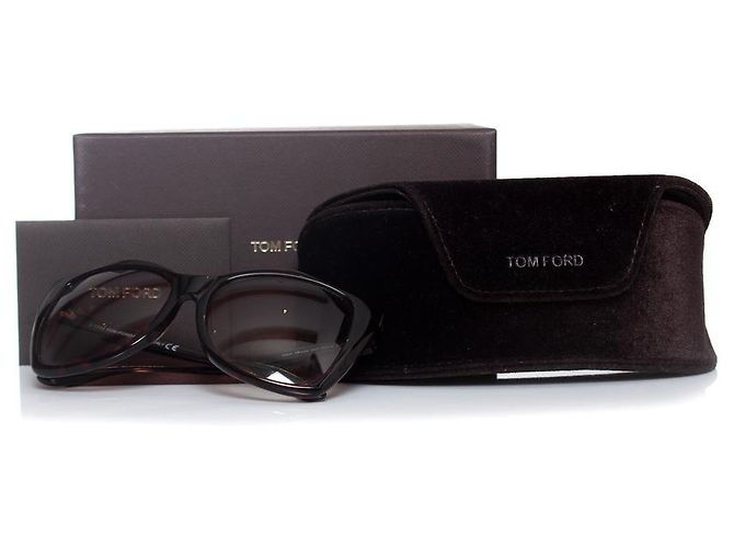 Tom Ford, Occhiali da sole Carli oversize marroni Marrone - vista 6