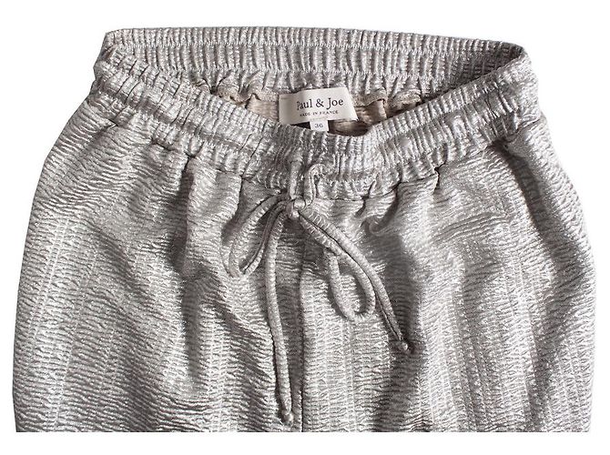 Paul & Joe Paul e Joe, Calça lurex metalizada Prata - vista 7