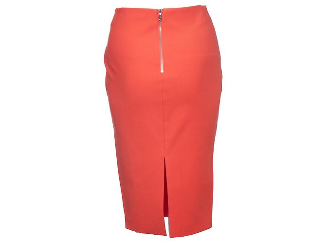 Autre Marque Elizabeth & James, Rosa korallenroter Bleistiftrock Pink Orange - Ansicht 2