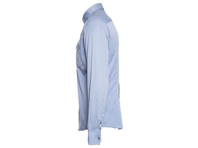 DOLCE & GABBANA, Camicia blu - vista 3