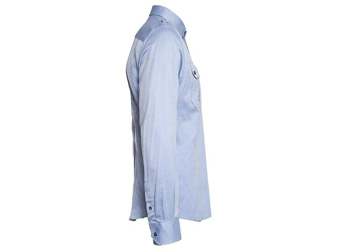 DOLCE & GABBANA, Camicia blu - vista 4
